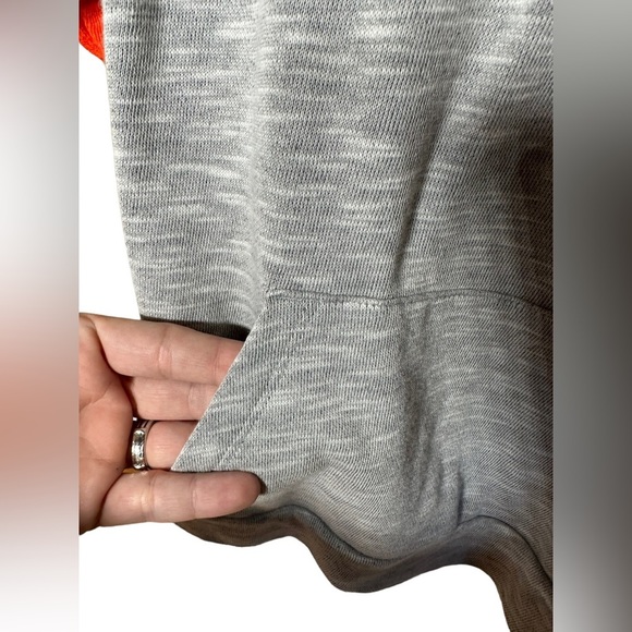 Old Navy Boys Hoodie Gray Orange 5T - Picture 2 of 6